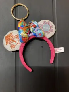 東京ディズニーリゾート ミニー カチューシャ キーホルダー