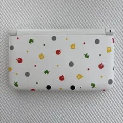 【ジャンク品】ニンテンドー3DS LL どうぶつの森デザイン 本体 カセット付き