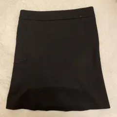 UNTITLED 黒 フレアスカート サイズ0
