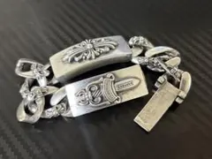 DEAL DESIGN シルバー925 アイアンクロスフックウォレットチェーン