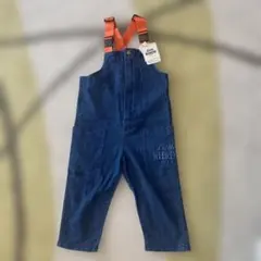 Little WEEKEND ダークブルー オーバーオール 100サイズ