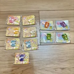 デコレーションシール ラウンドワン 立体シール カッパ　キツネ　セットのサムネイル