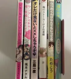 BL漫画　6冊　セット　ヤンデレ　ストーカー　一巻完結