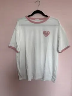 INGNI ハートロゴ 半袖Tシャツ M