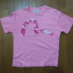 EVISU ピンク カモメロゴ Tシャツ サイズ38のサムネイル