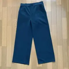 ターコイズワイドパンツ サイドポケット付き