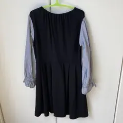 120 ワンピース　BeBe べべ　黒色　ブラック