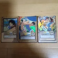 ワンピース ルフィ トレーディングカードセット