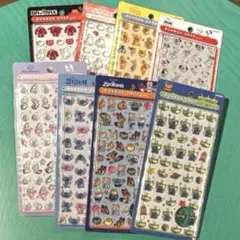 8点セット正規品　ボンボンドロップシールミニminiディズニー