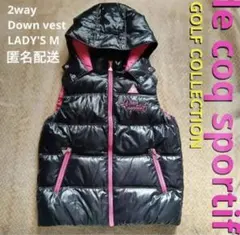 【価格改定】ルコックスポルティフ 2WAYダウンベストM ゴルフ