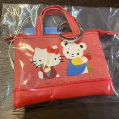 【新品未開封】ファミリア　ミニデニムバッグ　ハローキティ