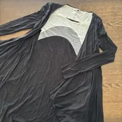 ルシェルブルー　カットソー長袖ワンピース