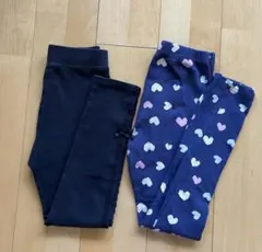 キッズ　レギンスパンツ　2枚セット + 1枚おまけ