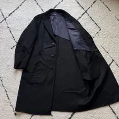 ユニクロ　プラスJ カシミヤブレンドオーバーサイズチェスターコート　ブラック　L