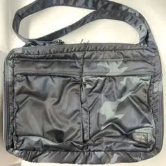 美品 希少 ポータータンカーショルダーバッグ XL 30th カモフラネイビー