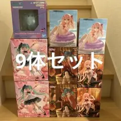 【新品未開封】美少女プライズフィギュア　まとめ売り　初音ミク　とらぶる　着せ恋