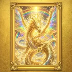 黄金龍宝珠姫 龍神様 開運絵画 チョウピラコ様 金運アップ 宝くじ高額