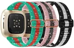 Fitbit Versa 2watchバンド 交換用 3本組セット　2