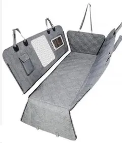 ラスト ペット用 ドライブシート 147x137cm 車 汚れ防止 防水 グレー