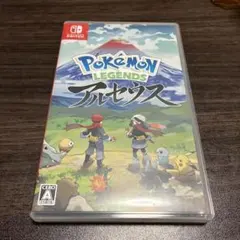 Switch ポケモンレジェンドアルセウス　カード付き