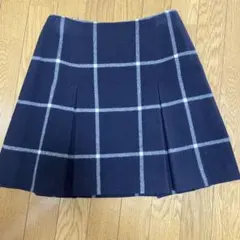 バーバリーブルーレーベルスカート(ネイビー)