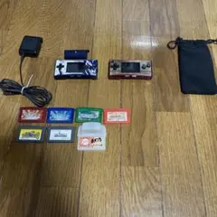 ゲームボーイミクロ(FFモデル、ファミコンカラー)、ソフトセット