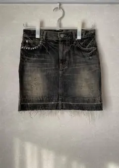 HYSTERIC GLAMOUR ヒステリックグラマー デニムスカート黒