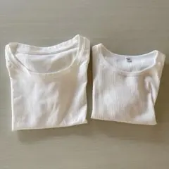 UNIQLO 半袖Tシャツ 2枚セット ホワイト
