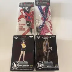 【未開封】ルパン三世2ndシーズン 一番くじ 銭形警部 峰不二子 フィギュア