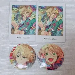 あんスタ コレ缶 缶バッジ ぱしゃっつ 白鳥藍良 白鳥 藍良