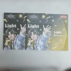 明雷らいと めておら Meteorites コースター 2点セット