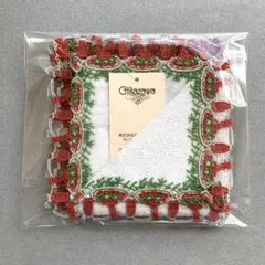 新品未使用♪近沢レース シーズンタオルハンカチ ナポリタン グレー