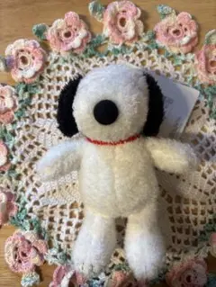 スヌーピー ぬいぐるみ 赤い首輪付き