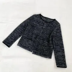 グリーンレーベルリラクシング　ノーカラージャケット 40 カーディガン　ニットのサムネイル