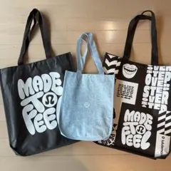 lululemon ショップ袋 3点セット　ルルレモン　ショッパーのサムネイル