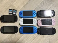 PSP本体 8台セット 3000-6台 1000-2台