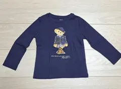 Polo Bear 長袖カットソー ネイビー　100