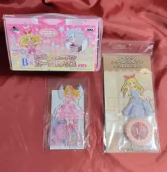 (新品)アイカツ！ アクリルスタンド 星宮いちご２点&一番くじぷちB賞セット