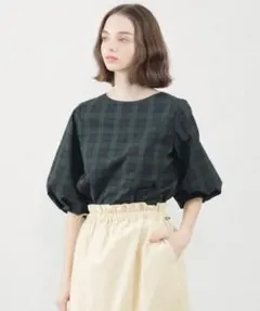 極美品 マッキントッシュ フィロソフィー バイカラー ポロニット