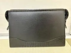 クラッチバッグ セカンドバッグ HATO HASI YKK ブラック