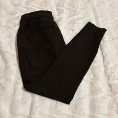 【美品】PLST プラステ スティックパンツ 裾ジップ 希少XS