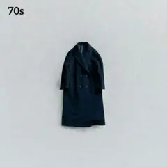 70s vintage wool cashmere chester coatのサムネイル