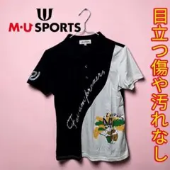 M・U SPORTS エムユースポーツ ゴルフ 半袖 ポロ シャツ 40 日本製のサムネイル