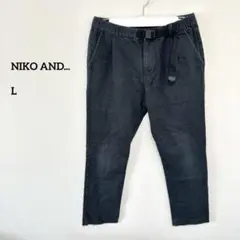 NIKO AND... トラッキングワークパンツ L 3 クライミングe155