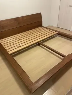 展示品■マスターウォール■61.6万■キング■シングル2台■ウォールナット 展示品□マスターウォール□61.6万□キング□シングル2台