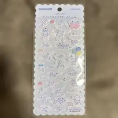 ふわふわ サンリオキャラクターズ し〜る シール シナモロール シナモン シール