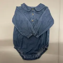 ZARA デニムロンパース