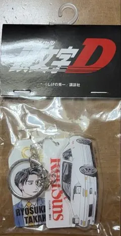 頭文字D 免許証風アクリルキーホルダー 佐藤真子 インパクトブルー