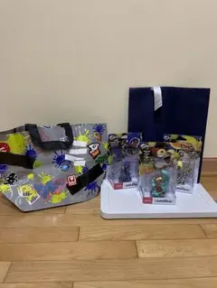 スプラトゥーン3 新品amiibo3点セット& 交換グッズ　ラッピングセット