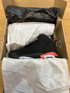 28.5 新品 AIR JORDAN 6 RETRO BLACK/LT NIKE